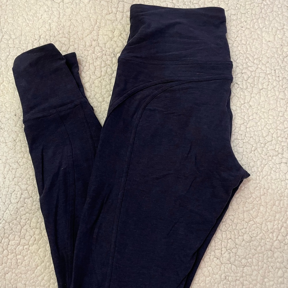 Navy blue lulu lemon leggings